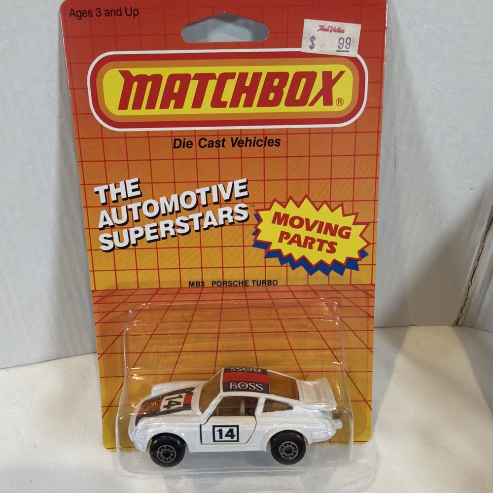 Vintage Matchbox Lot Porsche Turbo Mazda RX7 VW Golf GTI Carded 80s - Picture 2 of 14